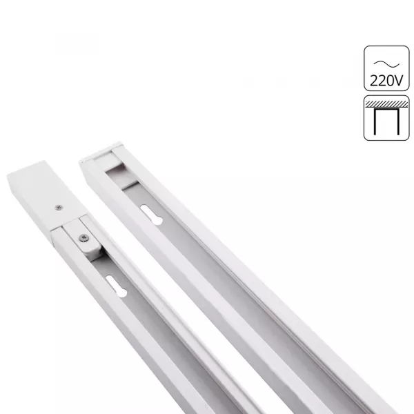 Шинопровод 1м A520133 (бел) 6A