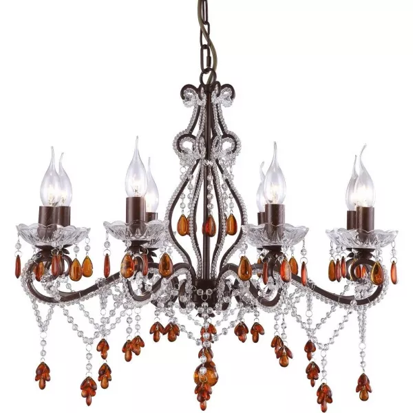 Подвесная люстра Arte Lamp DECORATO A1715LM-8BR