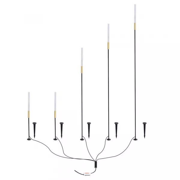 Грунтовый светильник Arte Lamp MUSTER A1083PA-5BK