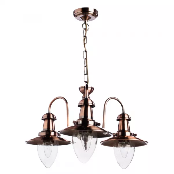 Подвесная люстра Arte Lamp FISHERMAN A5518LM-3RB