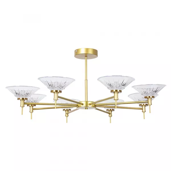 Люстра на штанге Arte Lamp ALESSIA A2076PL-8GO