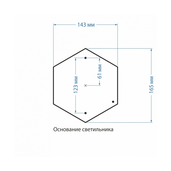 GLYF-1452S / Светильник садово-парковый черный
