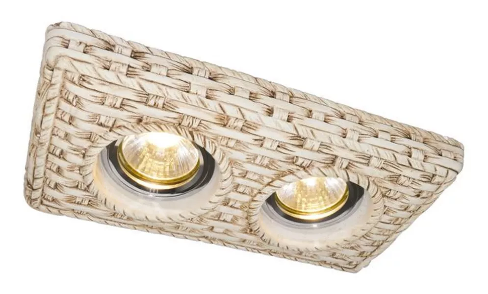 Точечный встраиваемый светильник Arte Lamp PEZZI A5207PL-2WC